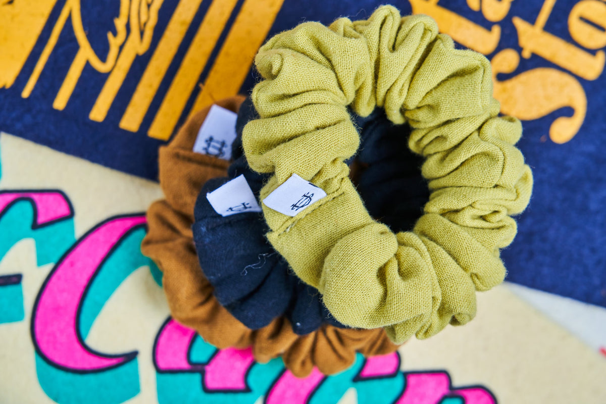 Japanese Fabric NY-Made Scrunchies