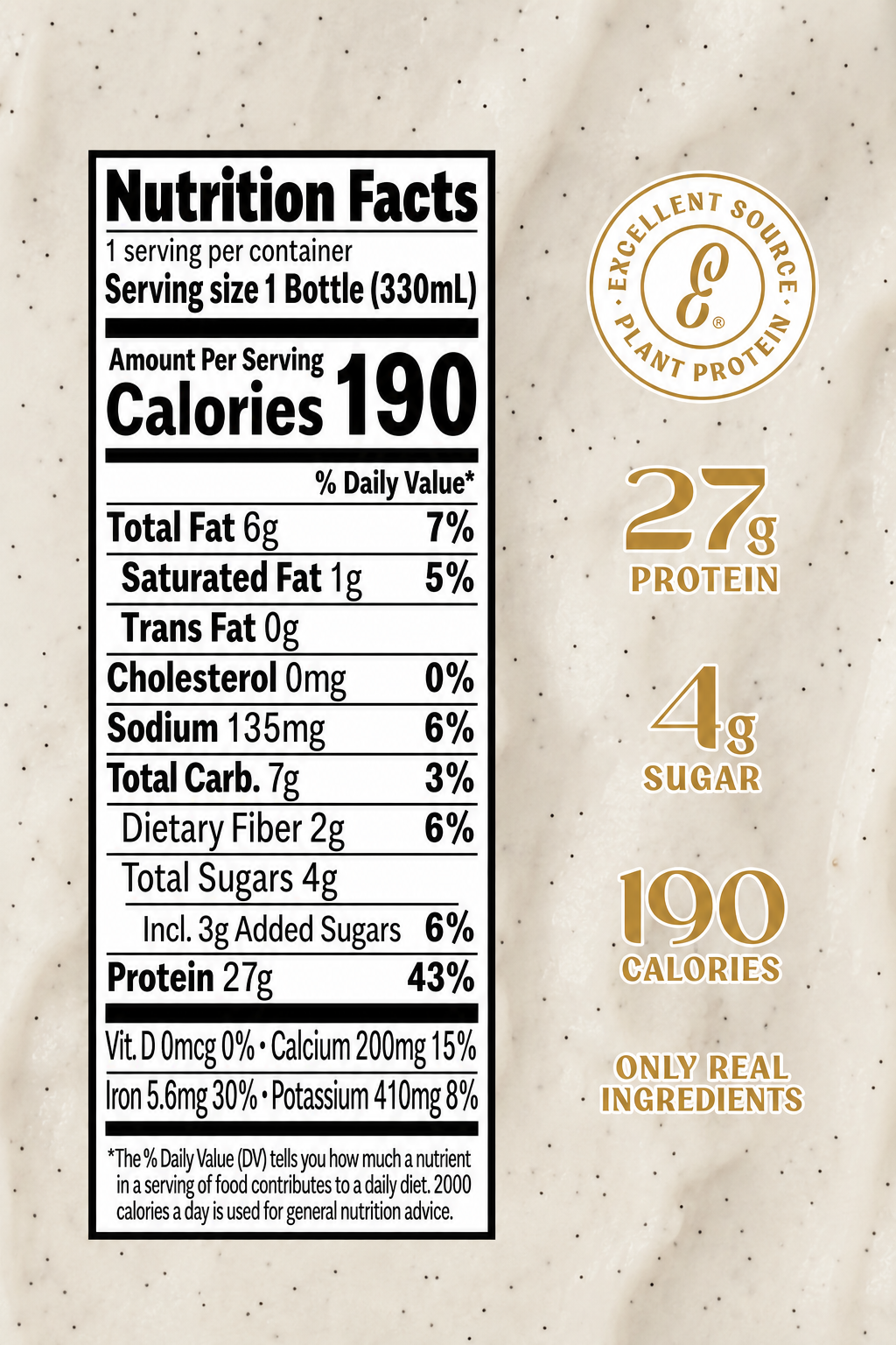 Elmhurst 1925 - Clean Protein Vanilla 4 PACK