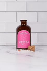 Rose Oil & Petal Dead Sea Bath Salts Mix - 10oz and 16oz