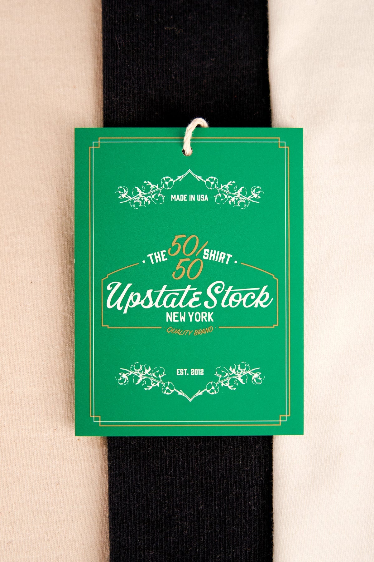 The 50/50 Shirt - CLASSIC TEE - Upstate Stock Logo