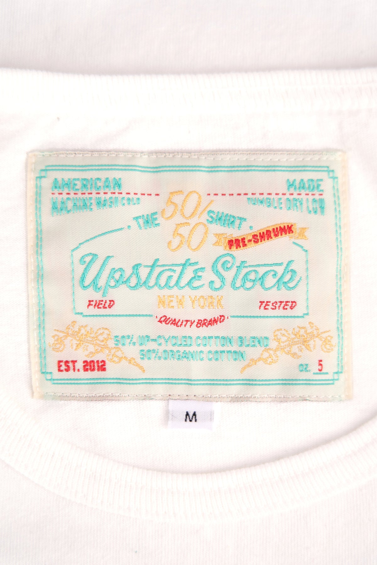 The 50/50 Shirt - CLASSIC TEE - Rolling Waves x Upstate Stock - NY to Nosara Wave