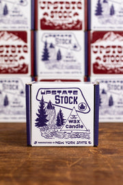 Minnewaska Flowering Dogwood - NY Made Coconut Wax Candle - Clear