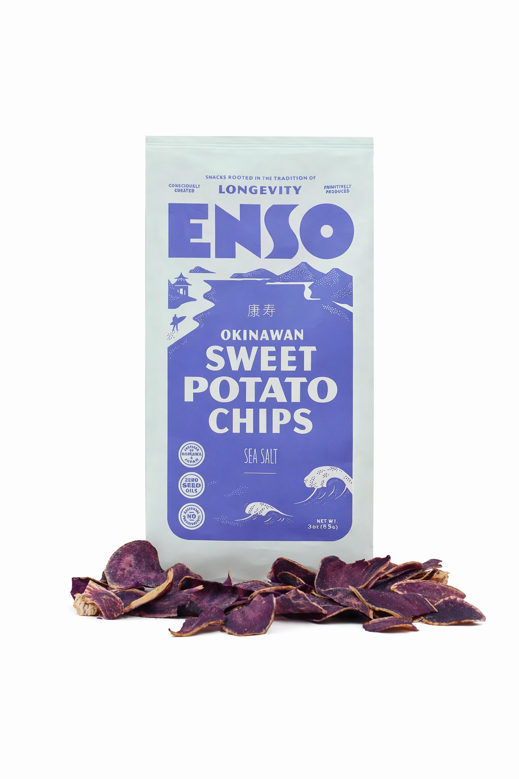 Enso Okinawan Sweet Potato Chip - Sea Salt