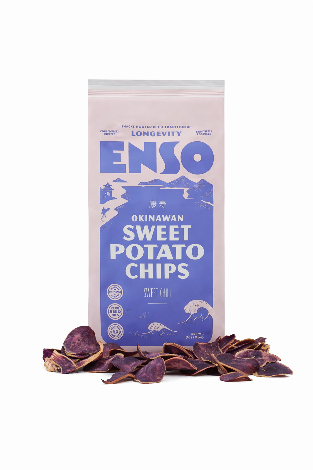 Enso Okinawan Sweet Potato Chip - Sweet Chili
