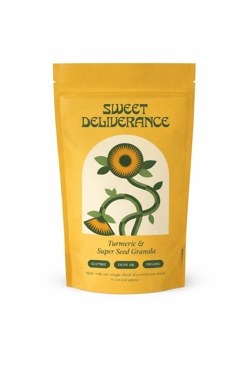 Sweet Deliverance Granola TURMERIC AND SUPERSEED