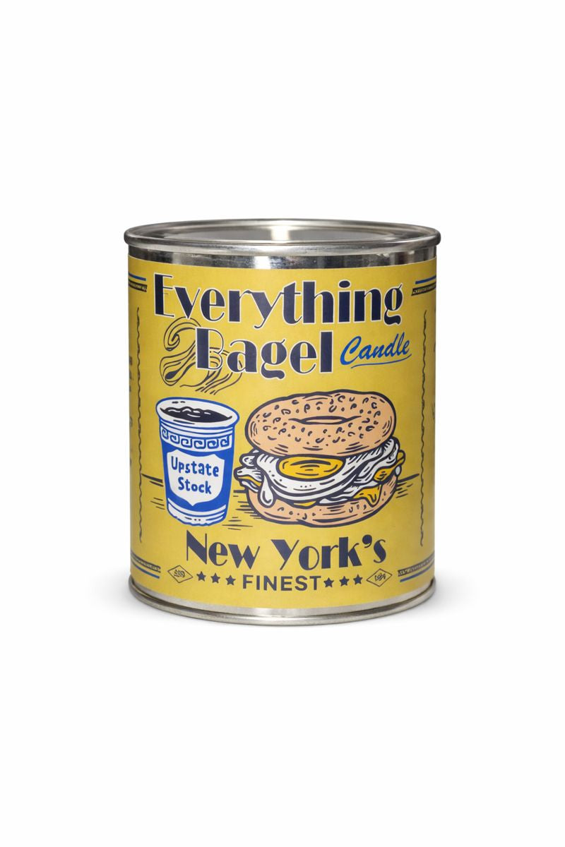 Everything Bagel Paint Can Coconut Wax Candle