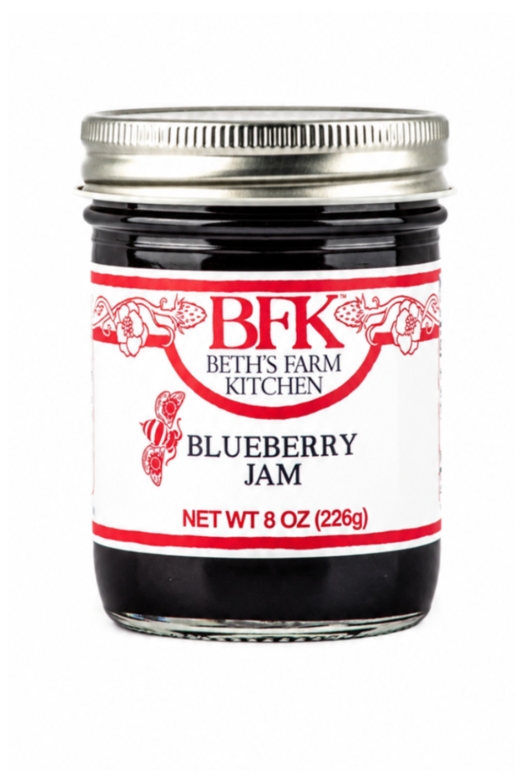 blueberry jam jar