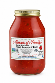 Michael's of Brooklyn - LOW SODIUM TOMATO BASIL