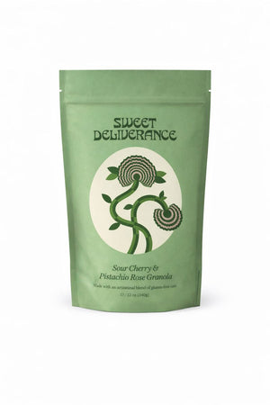 Sweet Deliverance Granola SOUR CHERRY AND PISTACHIO ROSE