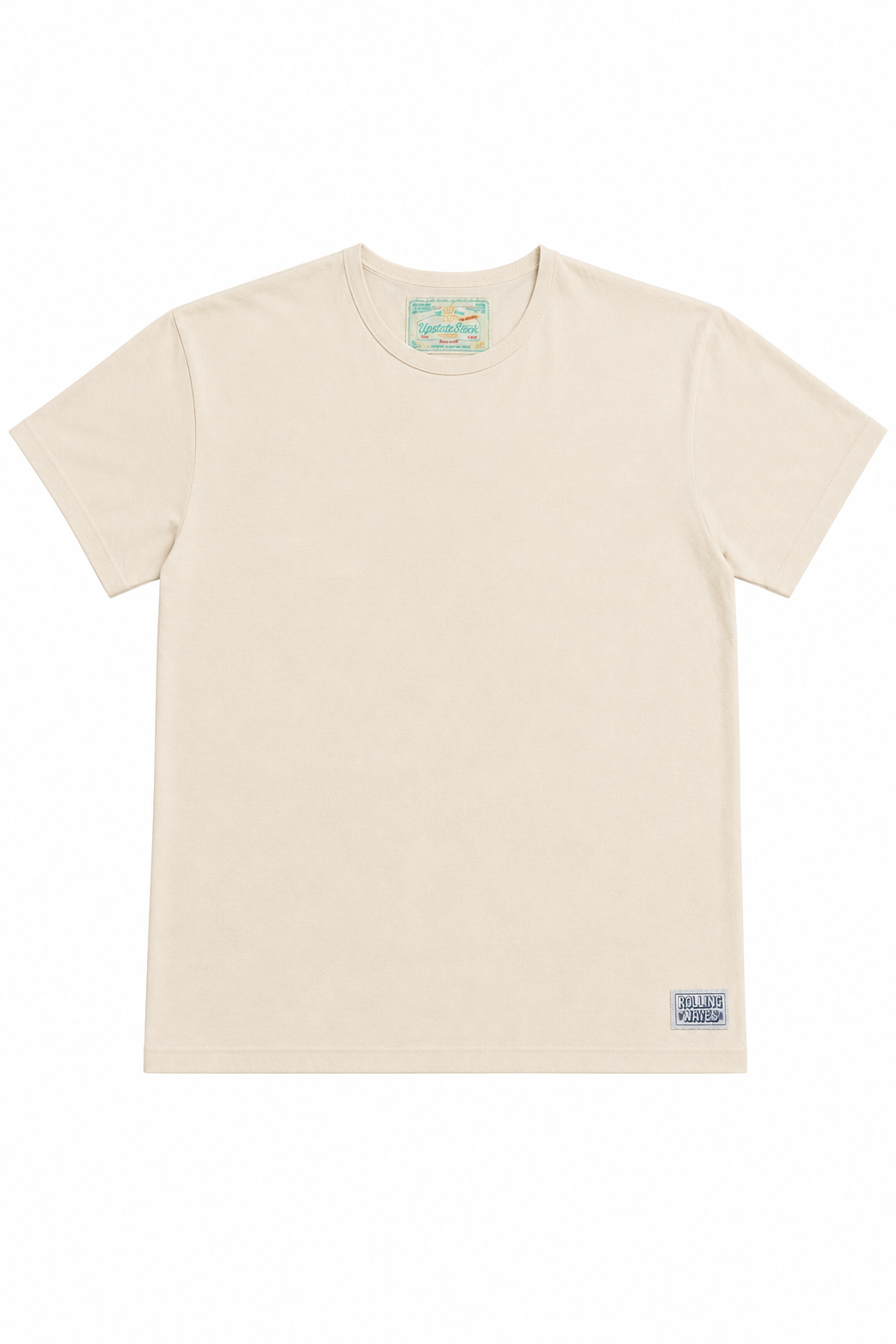 The 50/50 Shirt - CLASSIC TEE - Rolling Waves x Upstate Stock - NY to Nosara Hand