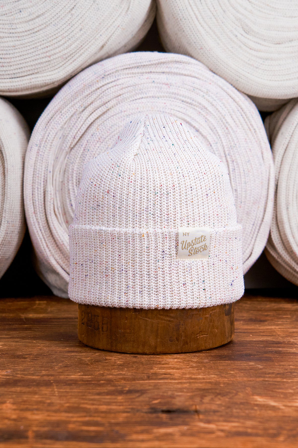 Confetti Fine Gauge Upcycled Cotton Watchcap