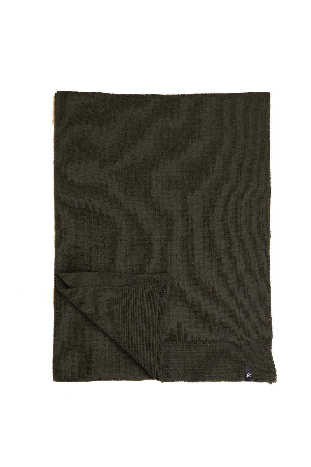 Black Merino Wool and Recycled PET Everyday Scarf