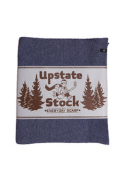 Blue Jeans Merino Wool and Recycled PET Everyday Scarf