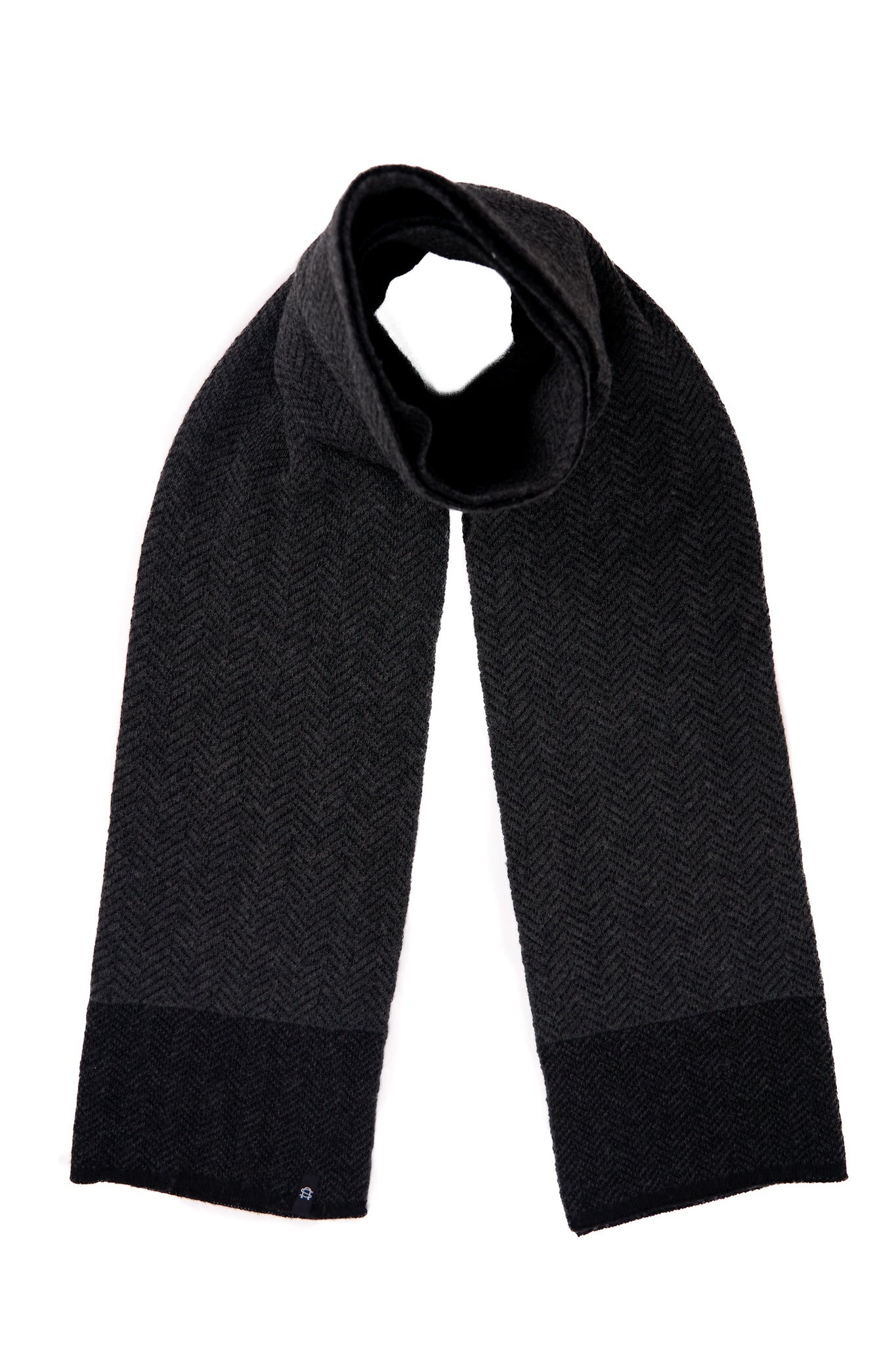 Charcoal Merino Wool and Recycled PET - Terminal 4 Scarf