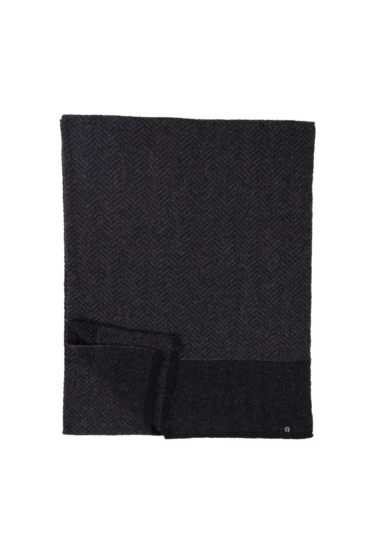 Charcoal Merino Wool and Recycled PET - Terminal 4 Scarf