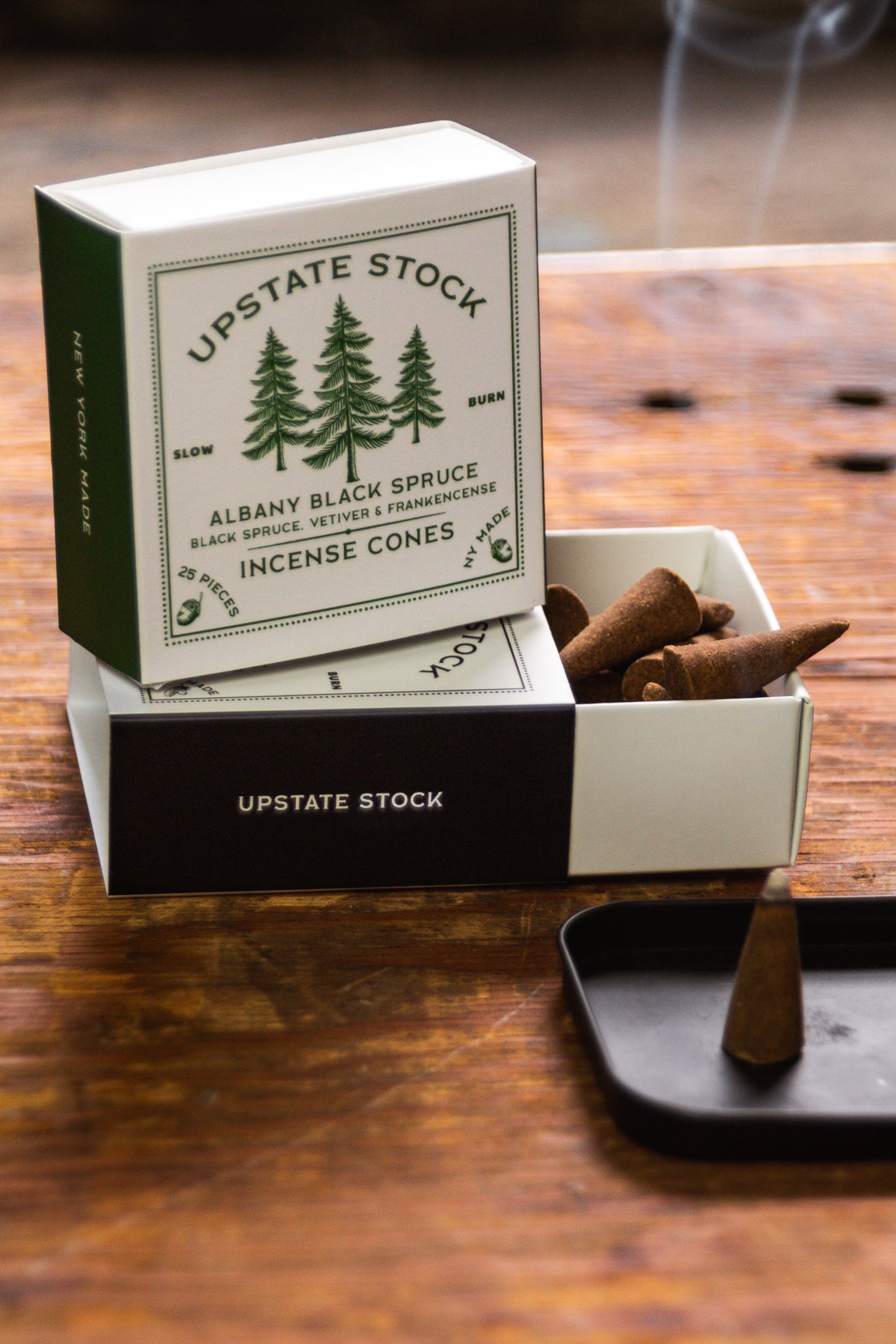 Hunter Mountain - 25 Piece Incense Cone Box