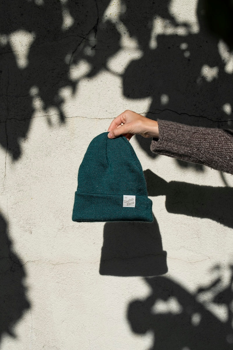 Emerald American Mohair Beanie