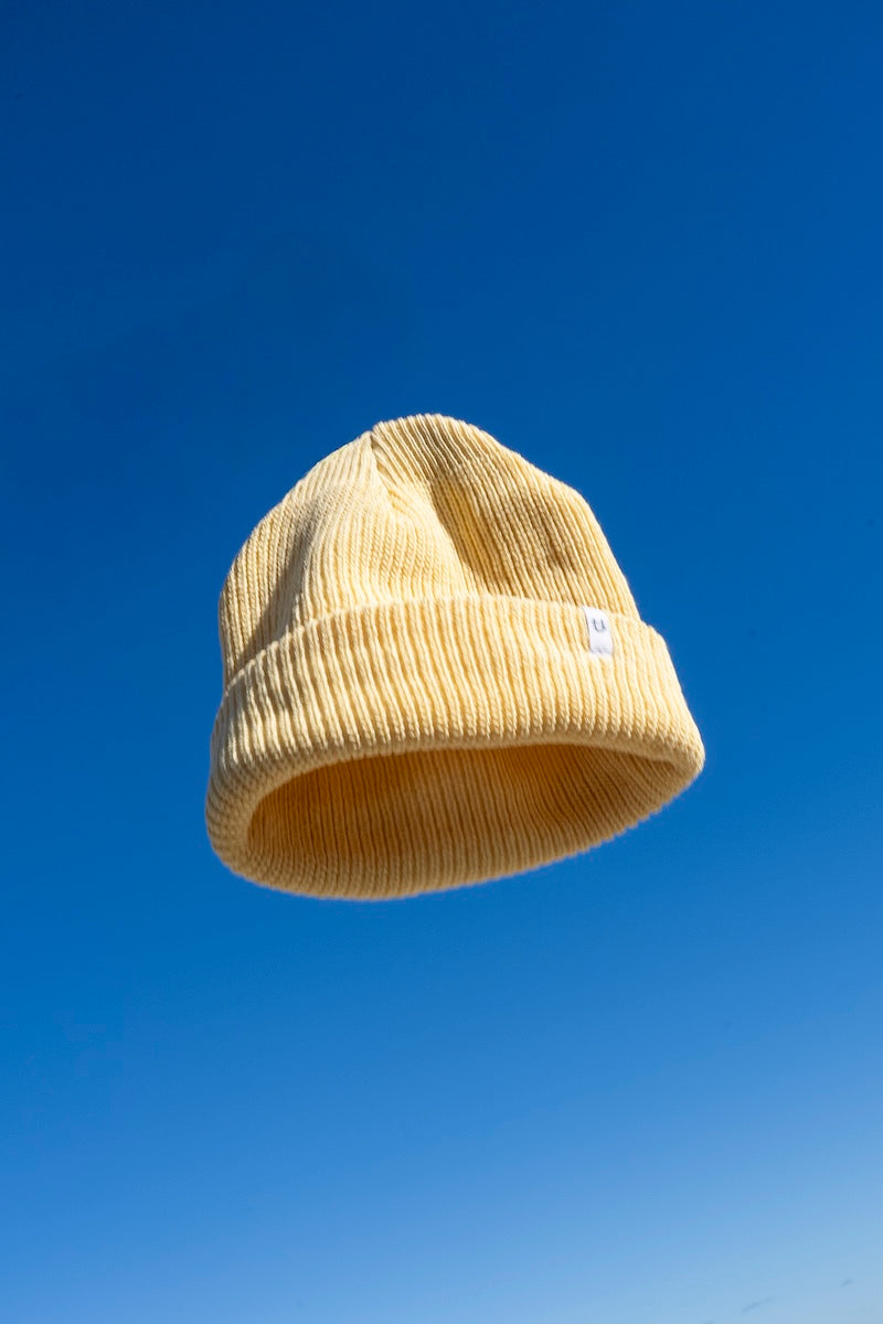 NEW Yellow Thistle Upcycled Cotton Watchcap