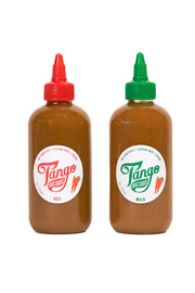 Hot and Mild Carrot Hot Sauce Two Pack