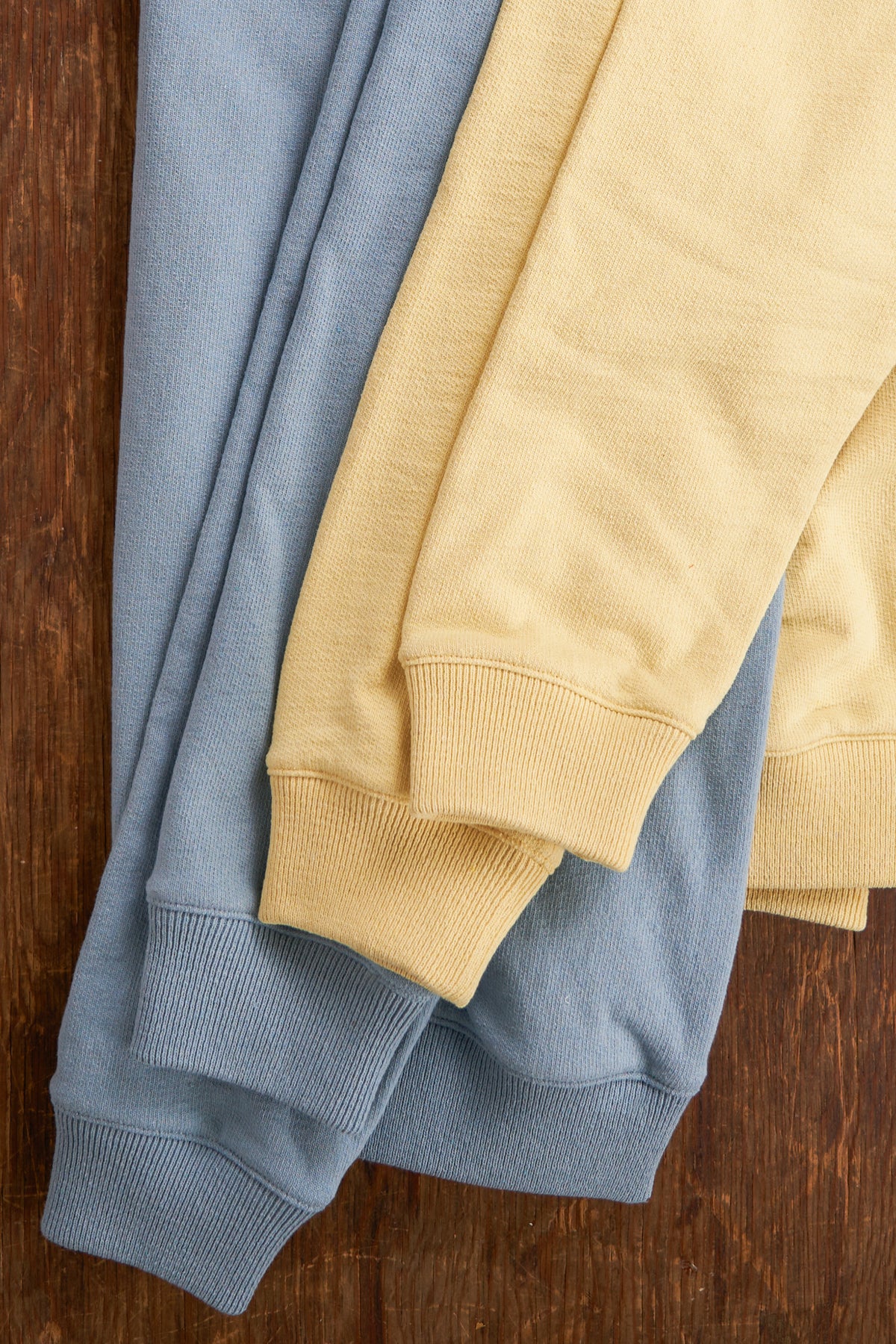 Amagansett Beach Upcycled Terry Cotton Sweater - Sky Blue Aster