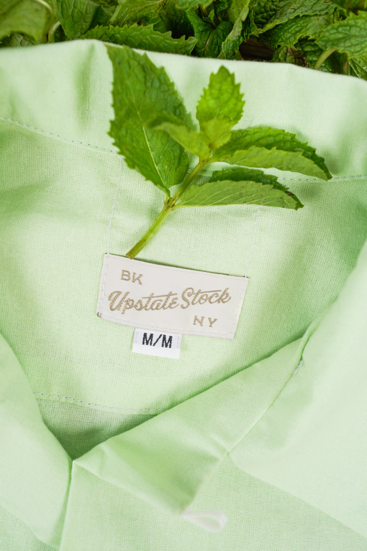 Organic Cotton Poplin Short Sleeve - MINT