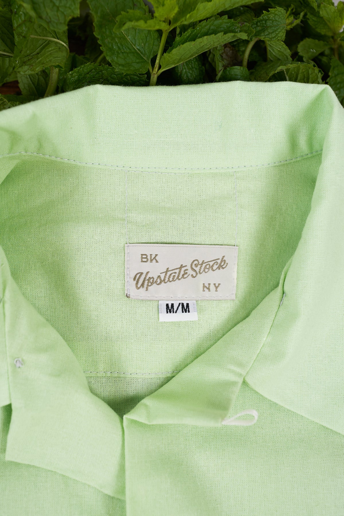 Organic Cotton Poplin Short Sleeve - MINT