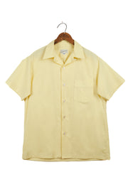 Organic Cotton Poplin Short Sleeve - LEMON