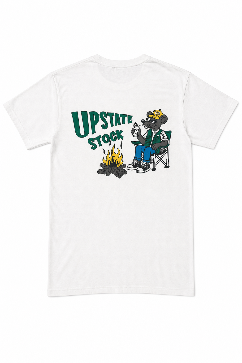 The American Cotton Pocket Tshirt - La Rata De Nueva York
