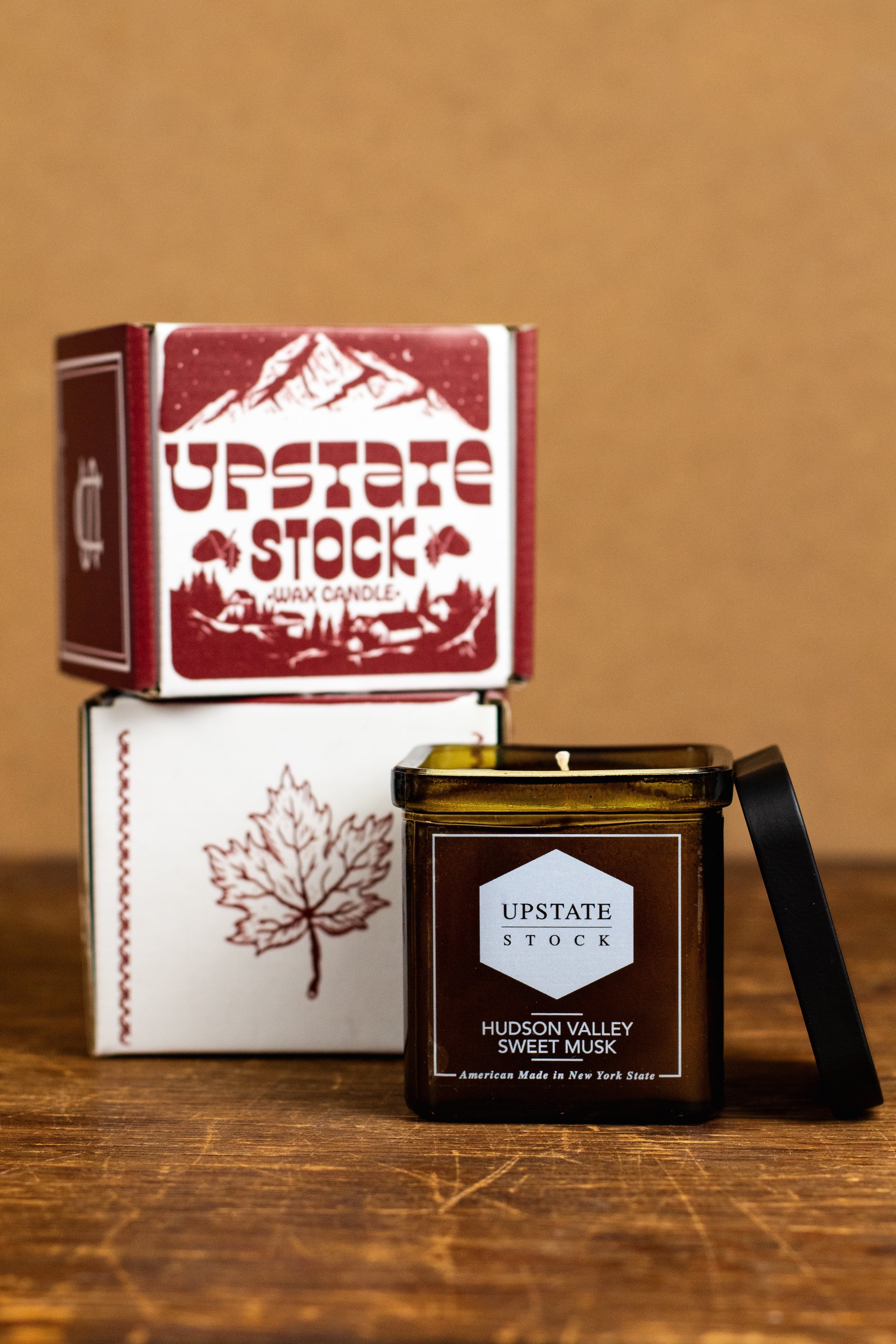 Phoenicia Wild Forest - NY Made Coconut Wax Candle - Amber