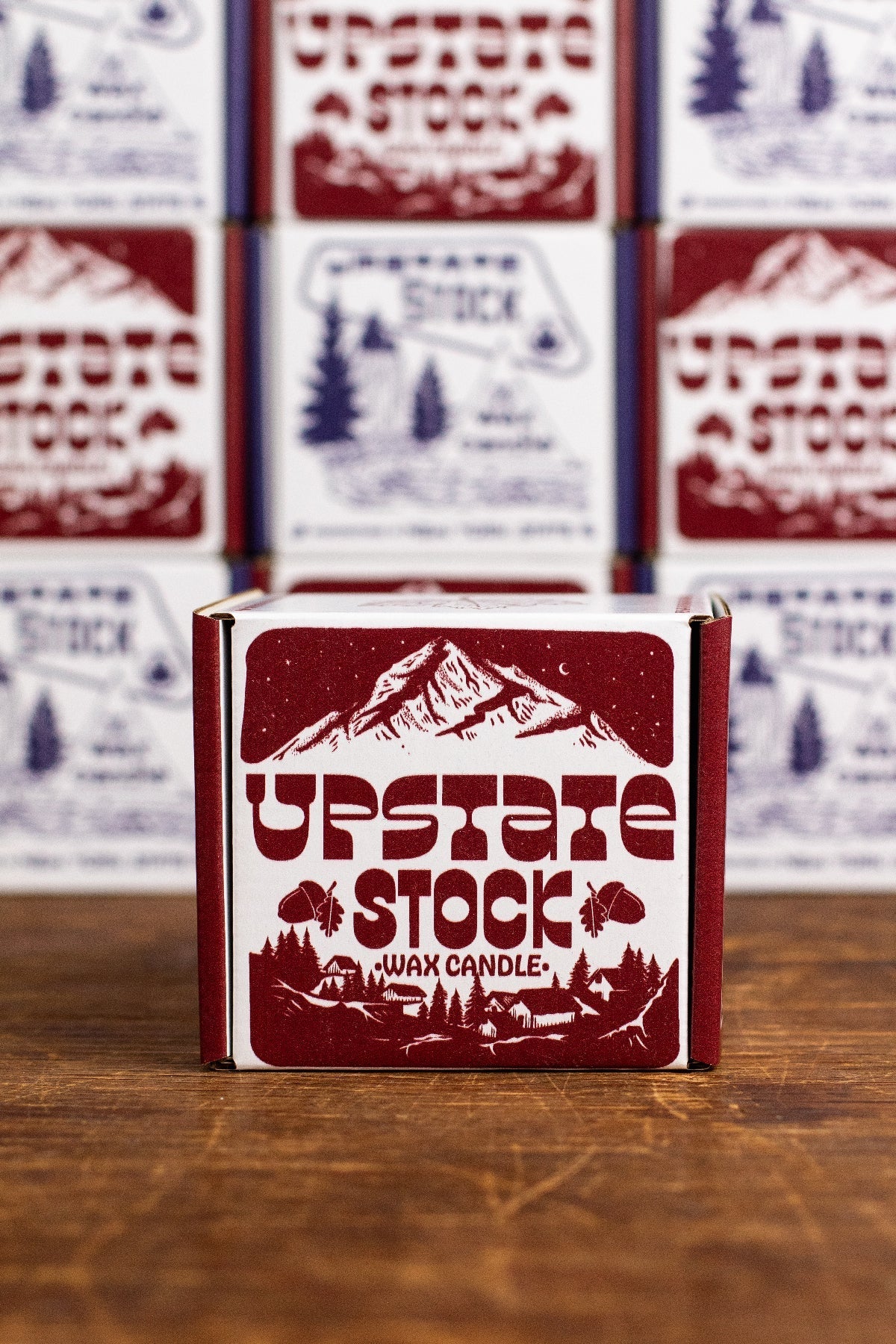 The Woods of Onondaga County - Ny Made Coconut Wax Candle - Amber