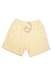 The Standard Short Upcycled Cotton Terry  - Yellow Thistle