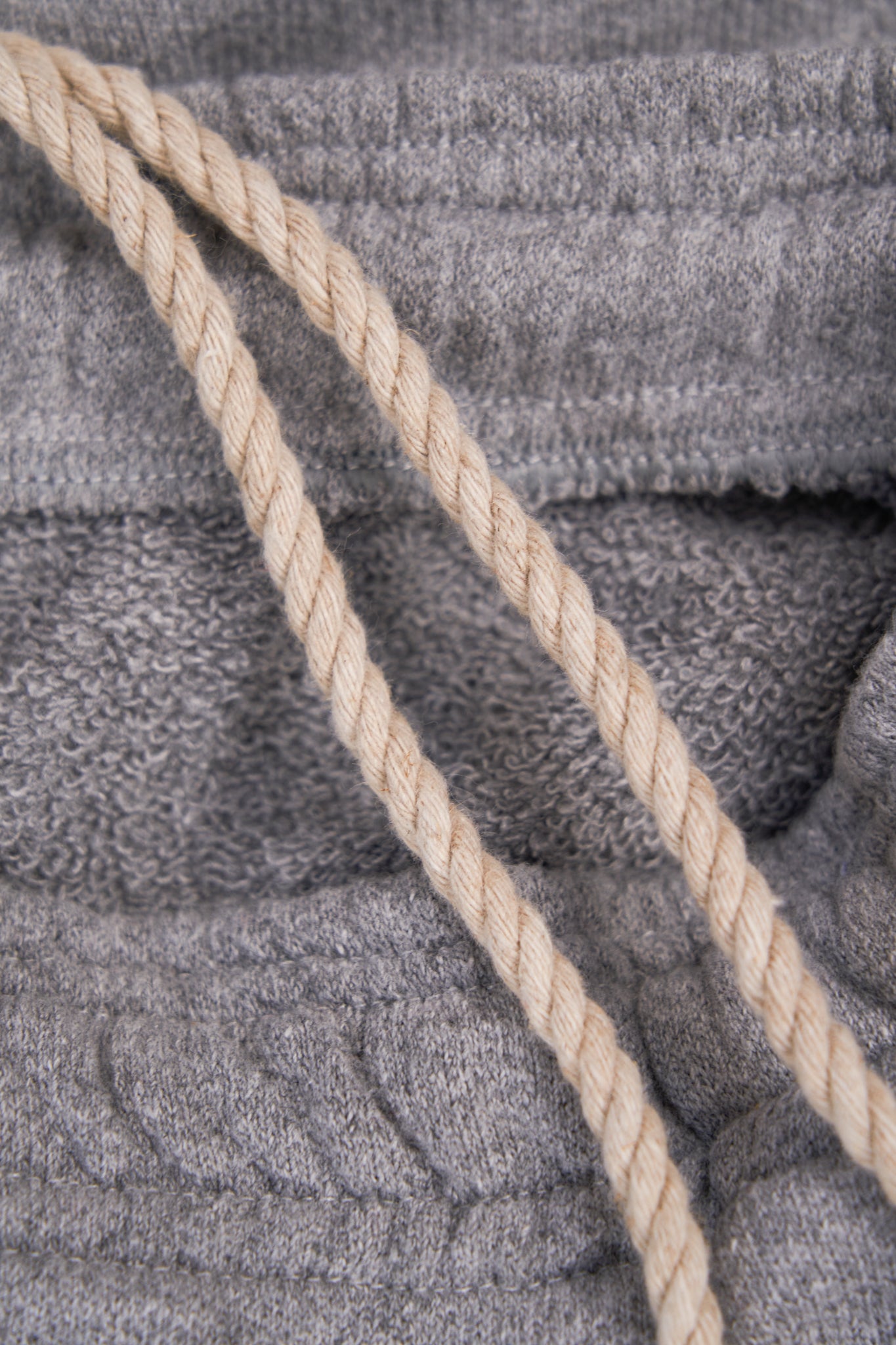 The Standard Short Upcycled Cotton Terry  - Creek Pebble Grey