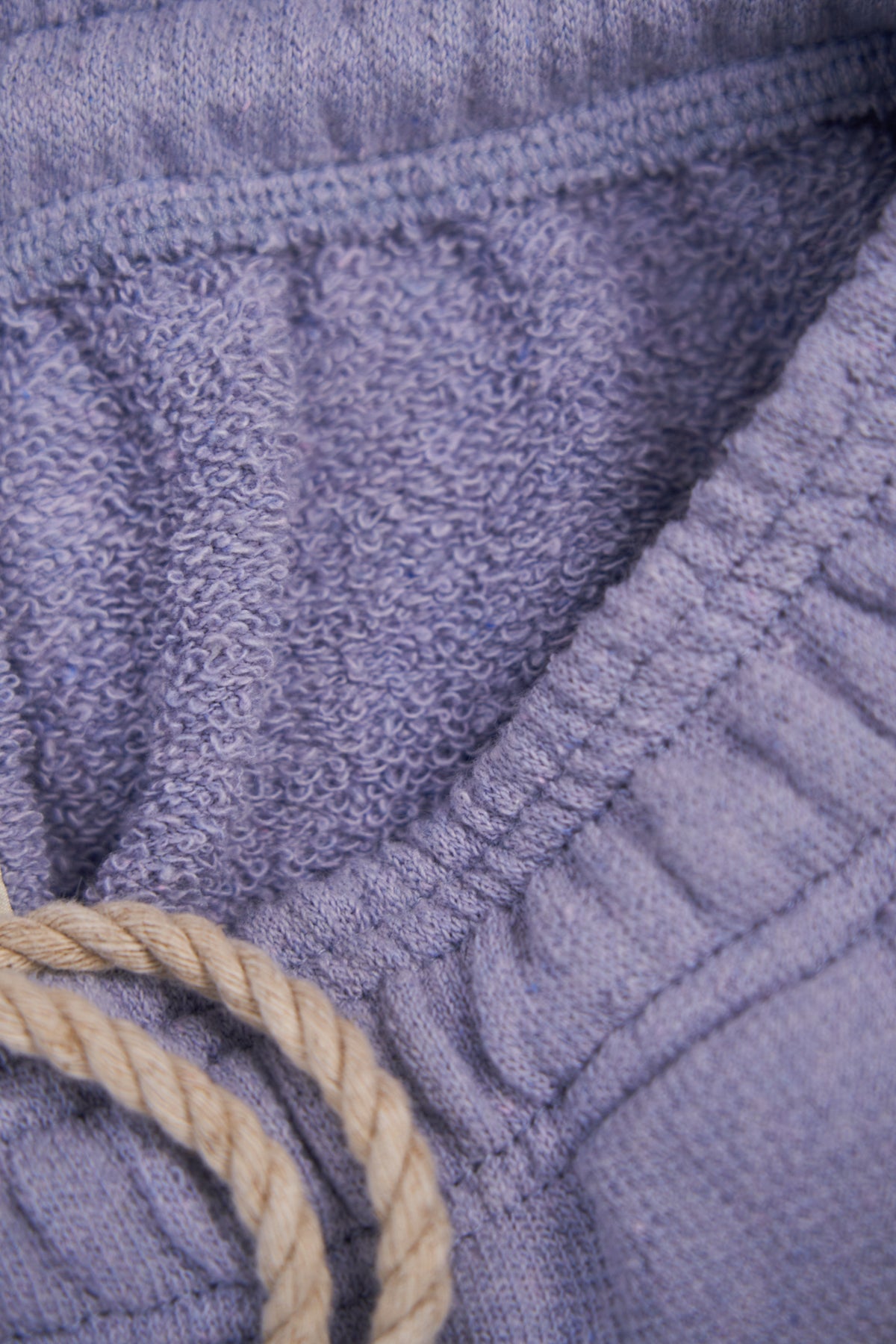 The Standard Short Upcycled Cotton Terry  - Munstead Lavender