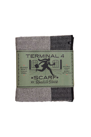 Fog Merino Wool and Recycled PET - Terminal 4 Scarf
