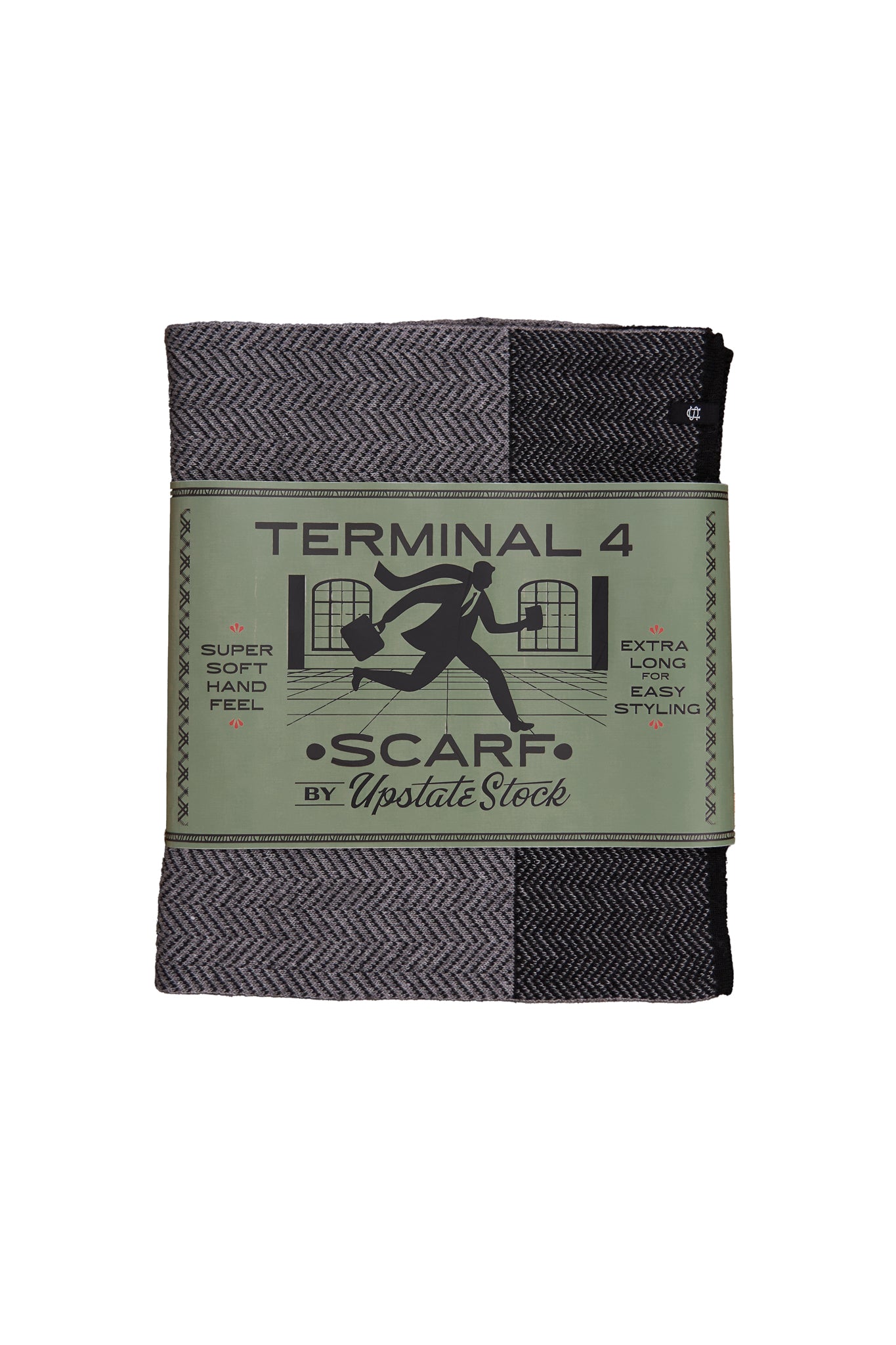 Steel Merino Wool and Recycled PET - Terminal 4 Scarf