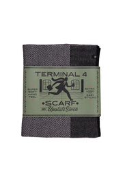 Steel Merino Wool and Recycled PET - Terminal 4 Scarf