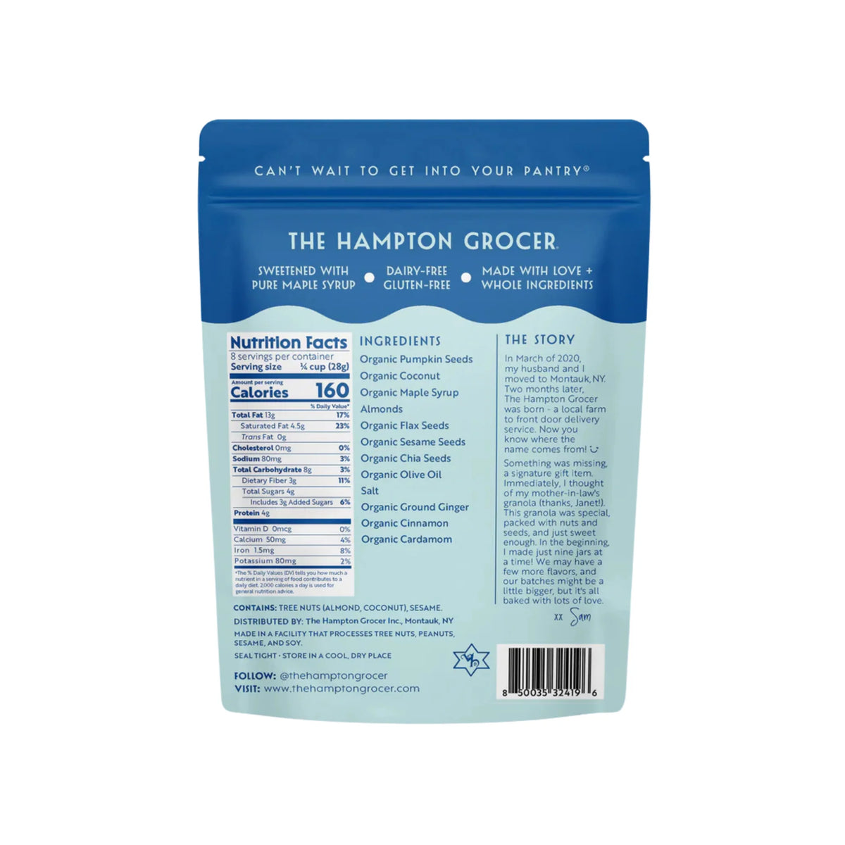 Hampton Grocer - Super Seed Grain Free Granola