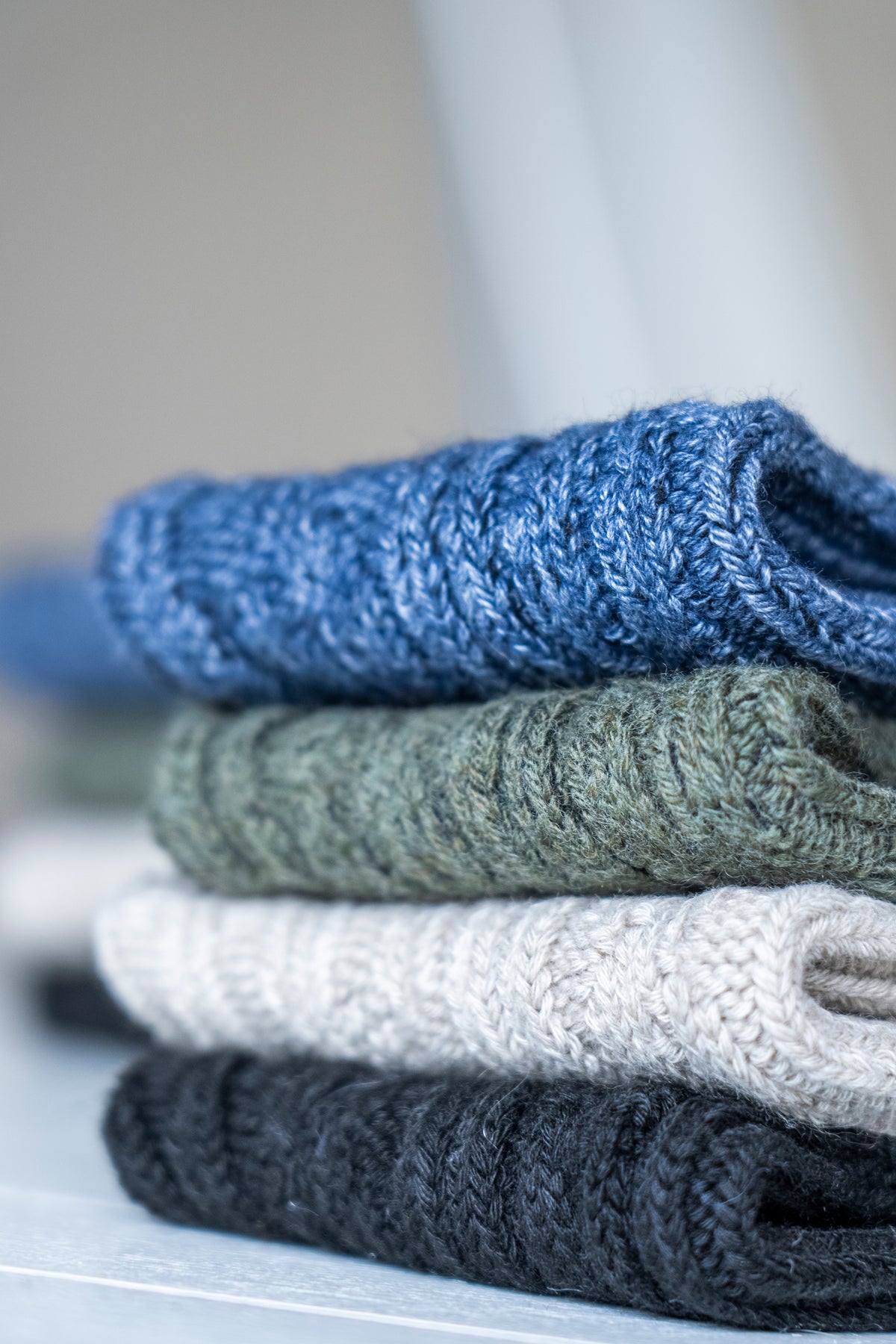 The Merino Fancy Sock  - LIGHT HEMP
