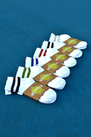 The McCarren Tube Sock - 3/4 Length - Multi 6-Pack