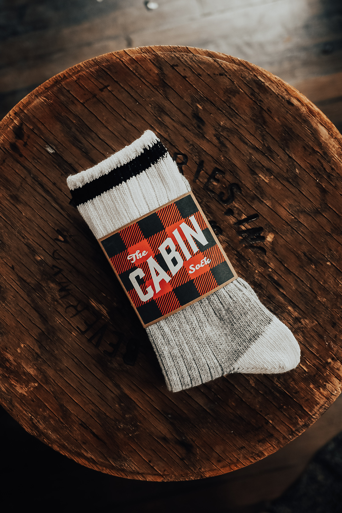 The Cabin Sock - RED