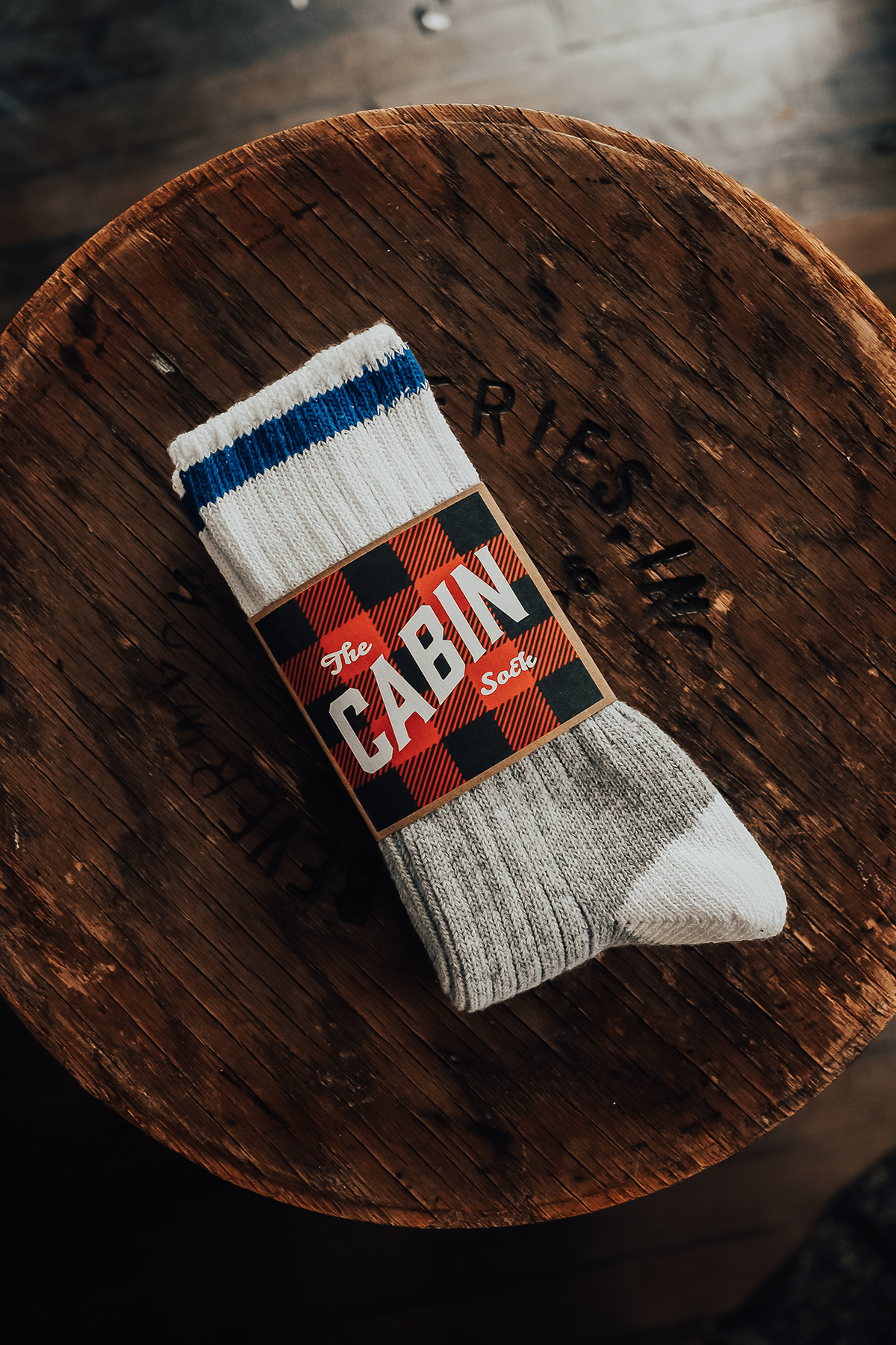 The Cabin Sock - RED