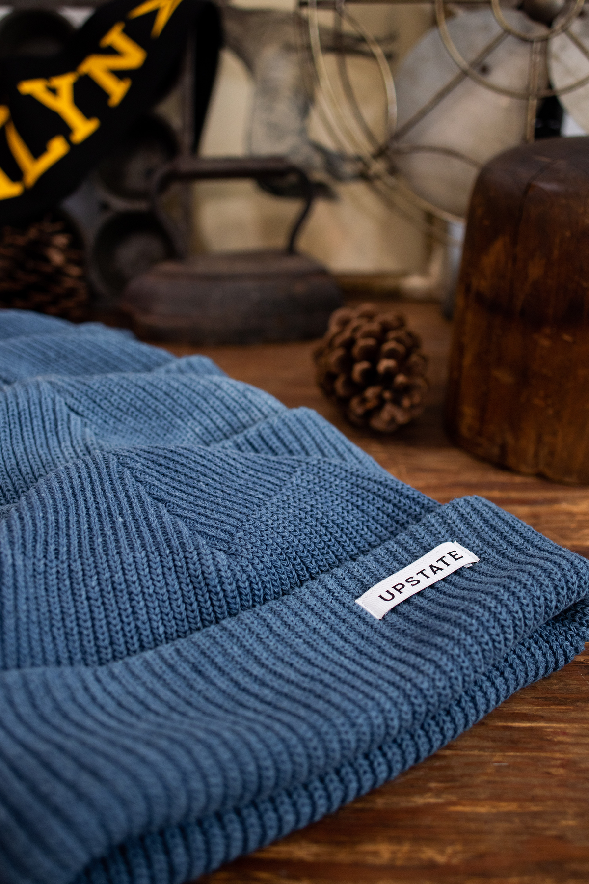 Yamato Indigo Dyed Upcycled Cotton Watchcap