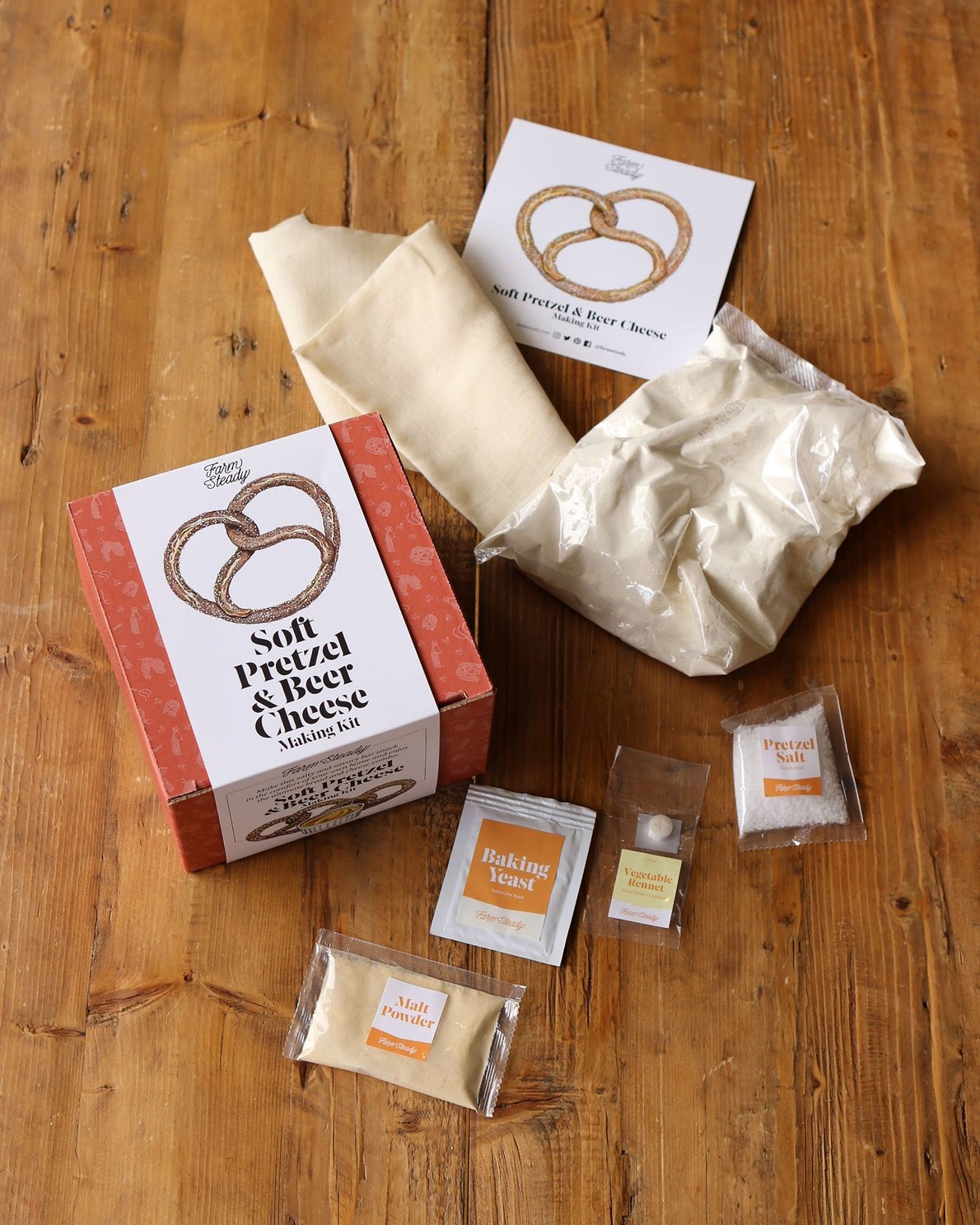 Farm Steady - Soft Pretzel & Beer Cheese Kit